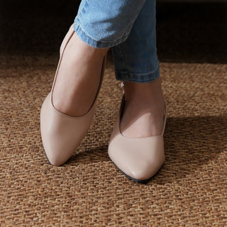 Alora Heels | Dusty Pink